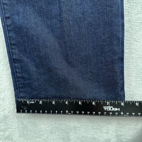 Chico's Bootcut Jeans Womens Size 0.5 Reg Dark Wash Platinum Denim Mid Rise Blue - Picture 10 of 12